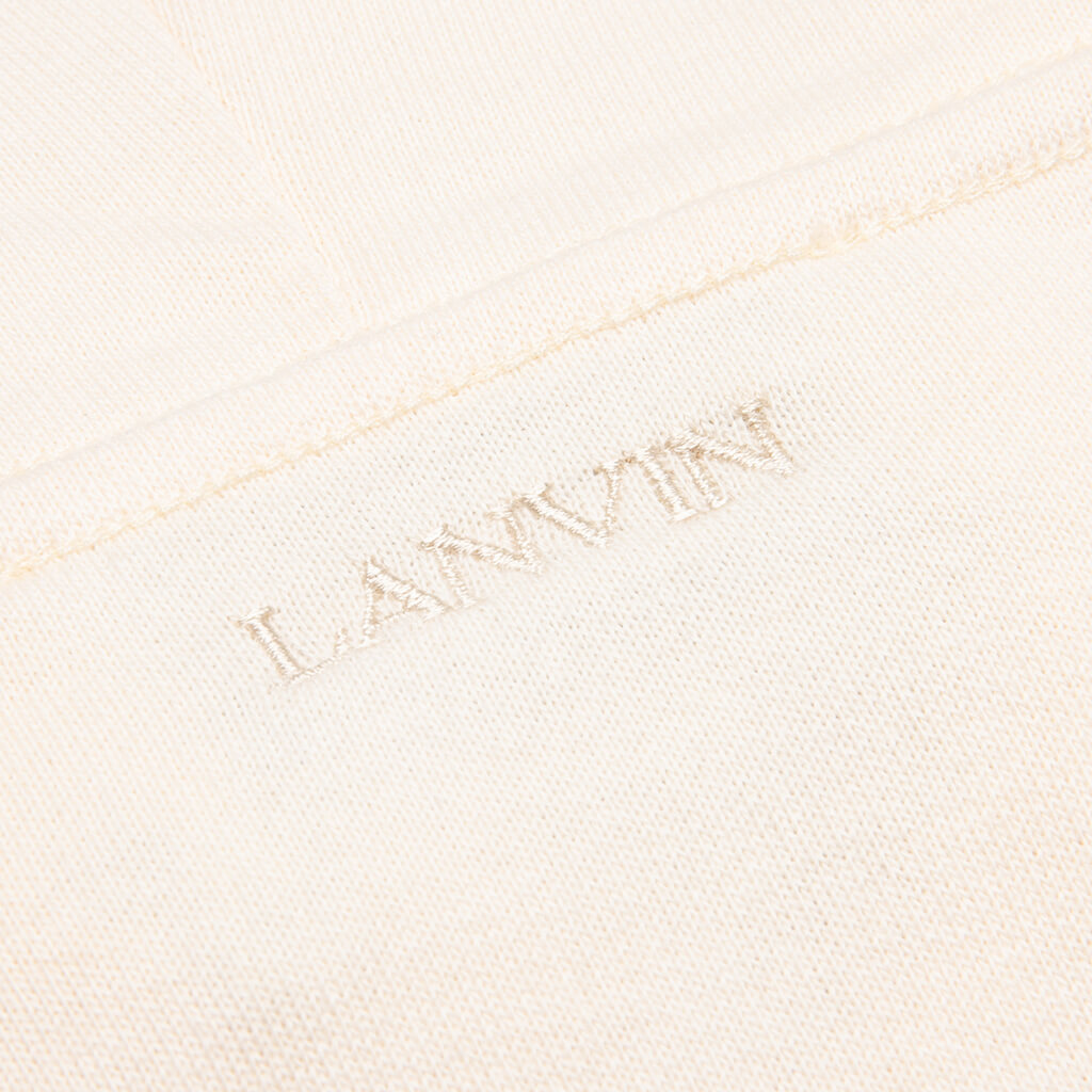 Carpeted Hoodie - Ecru