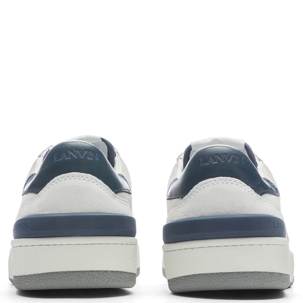 Clay Low Top Sneakers - Navy Blue/Orange