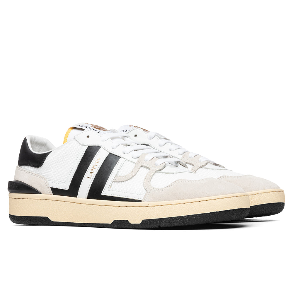 Clay Low Top Sneakers - White/Black