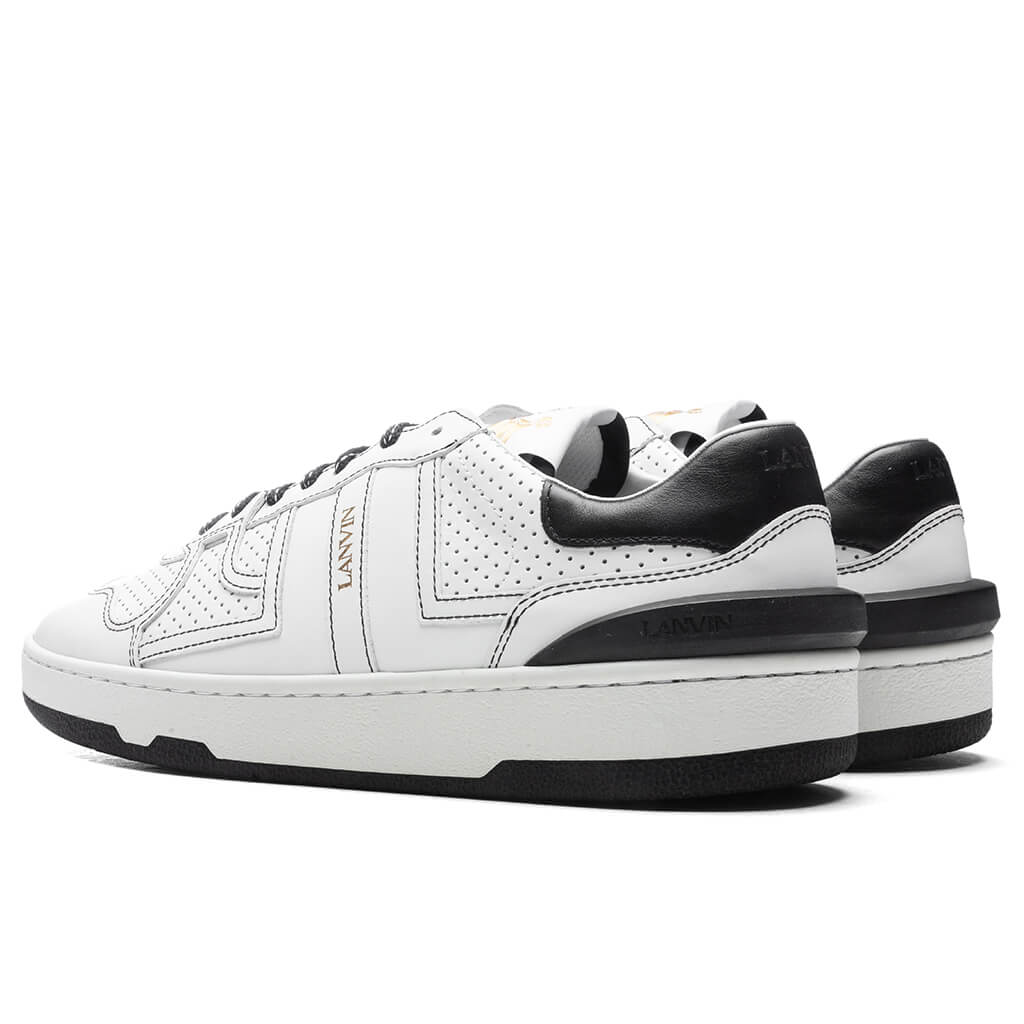 Clay Low Top Sneakers - White/Black