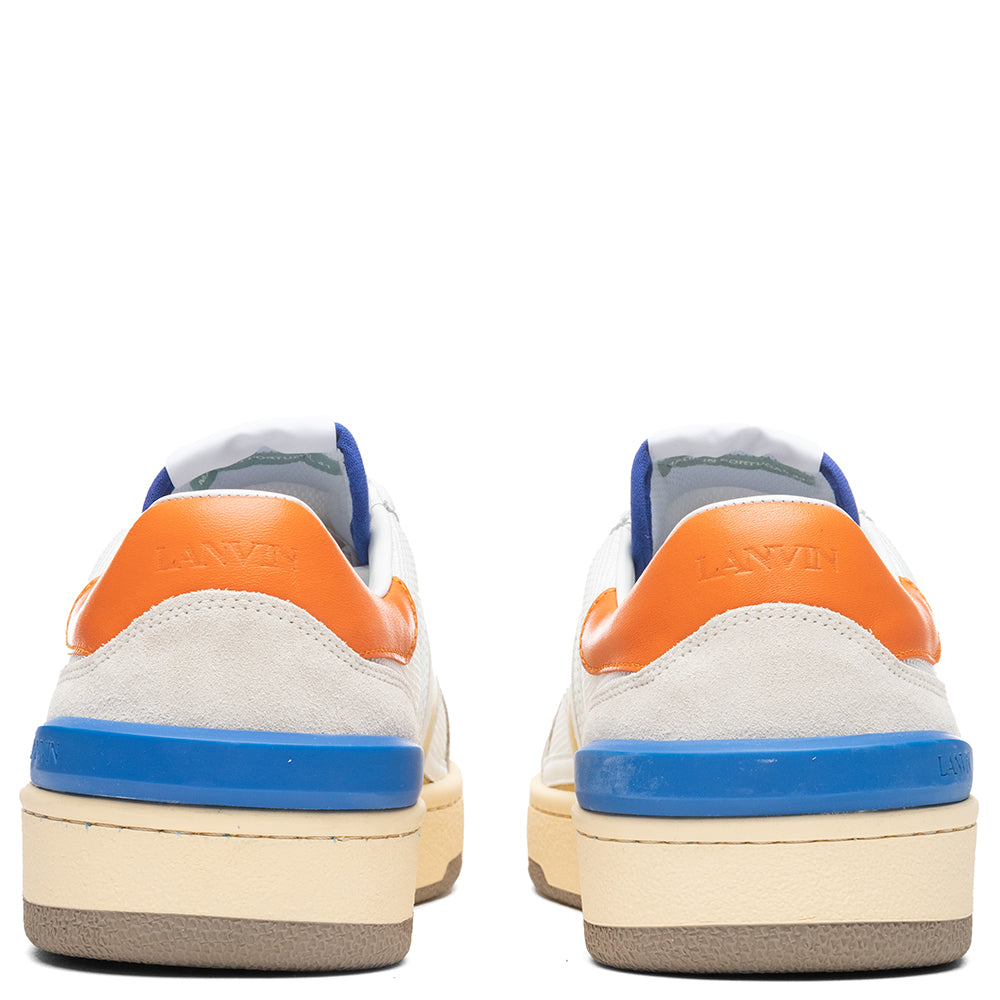 Clay Low Top Sneakers - White/Yellow