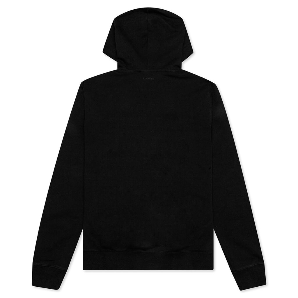 Curb Embroidered Hoodie - Black