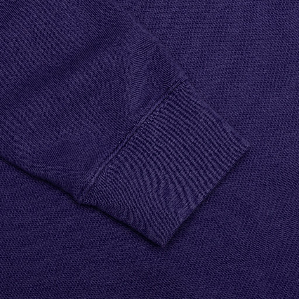 Curb Embroidered Sweatshirt - Majorelle Blue