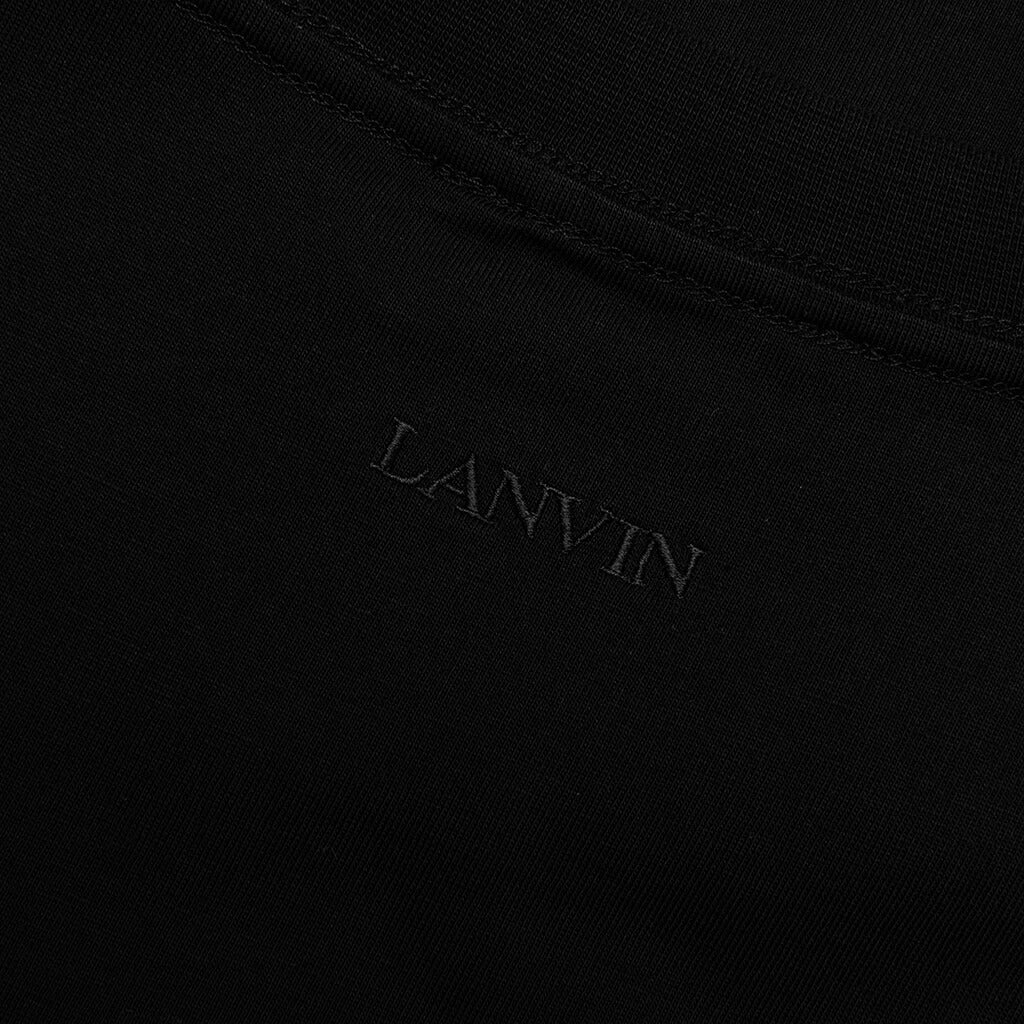 Curb Embroidered T-Shirt - Black