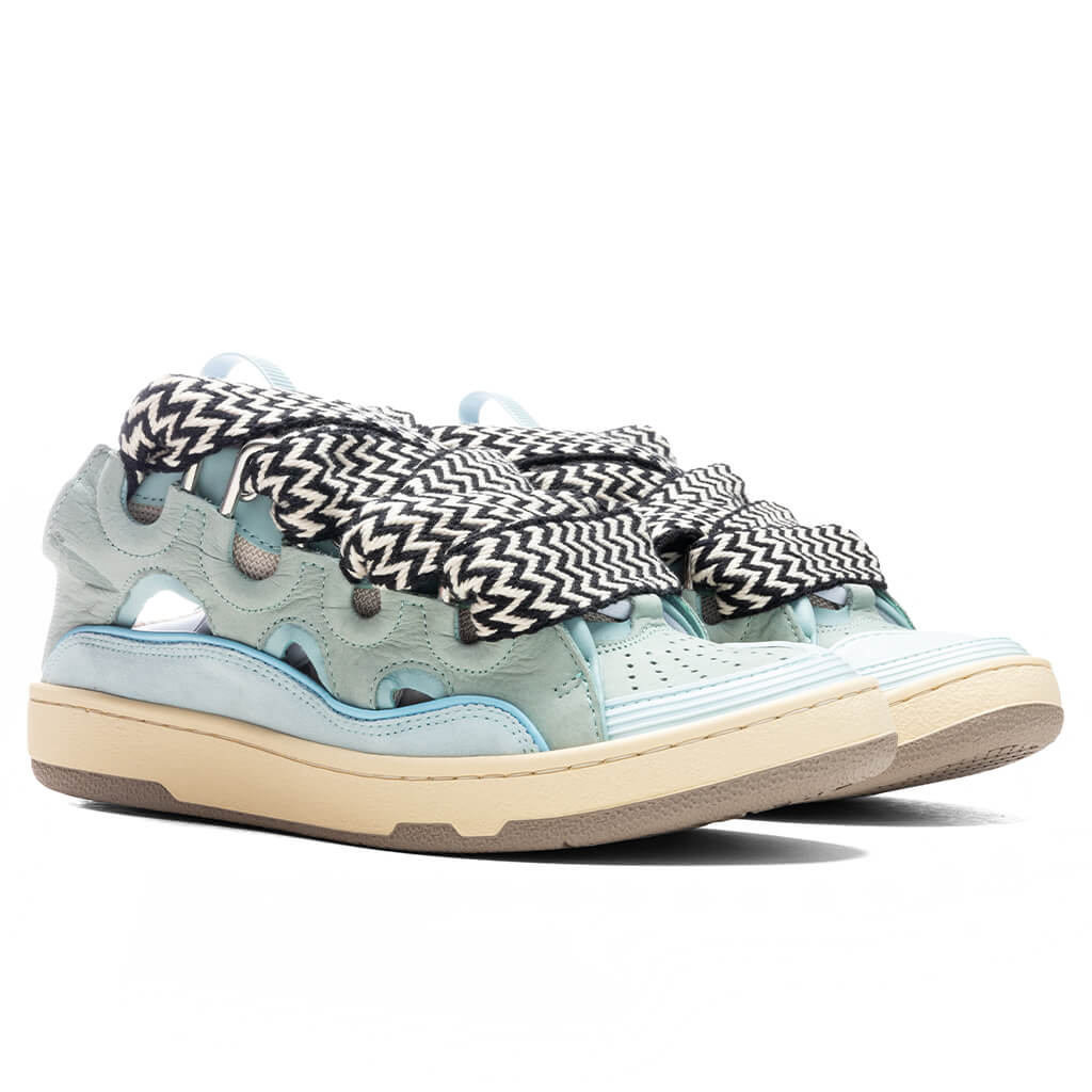 Curb Mules - Pale Blue