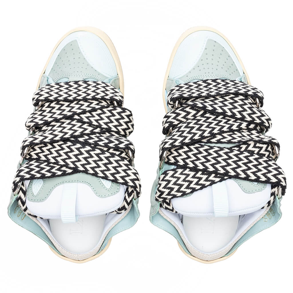Curb Mules - Pale Blue