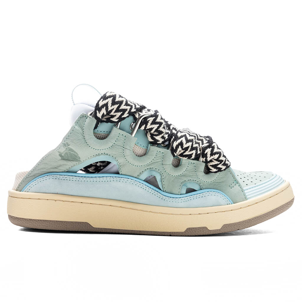 Curb Mules - Pale Blue