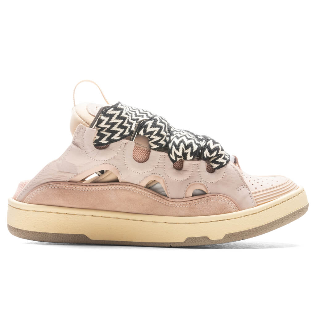 Curb Mules - Pale Pink