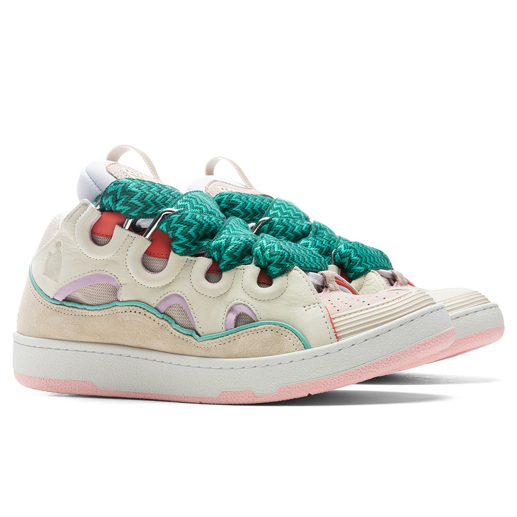 Curb Sneakers - Light Pink/Beige