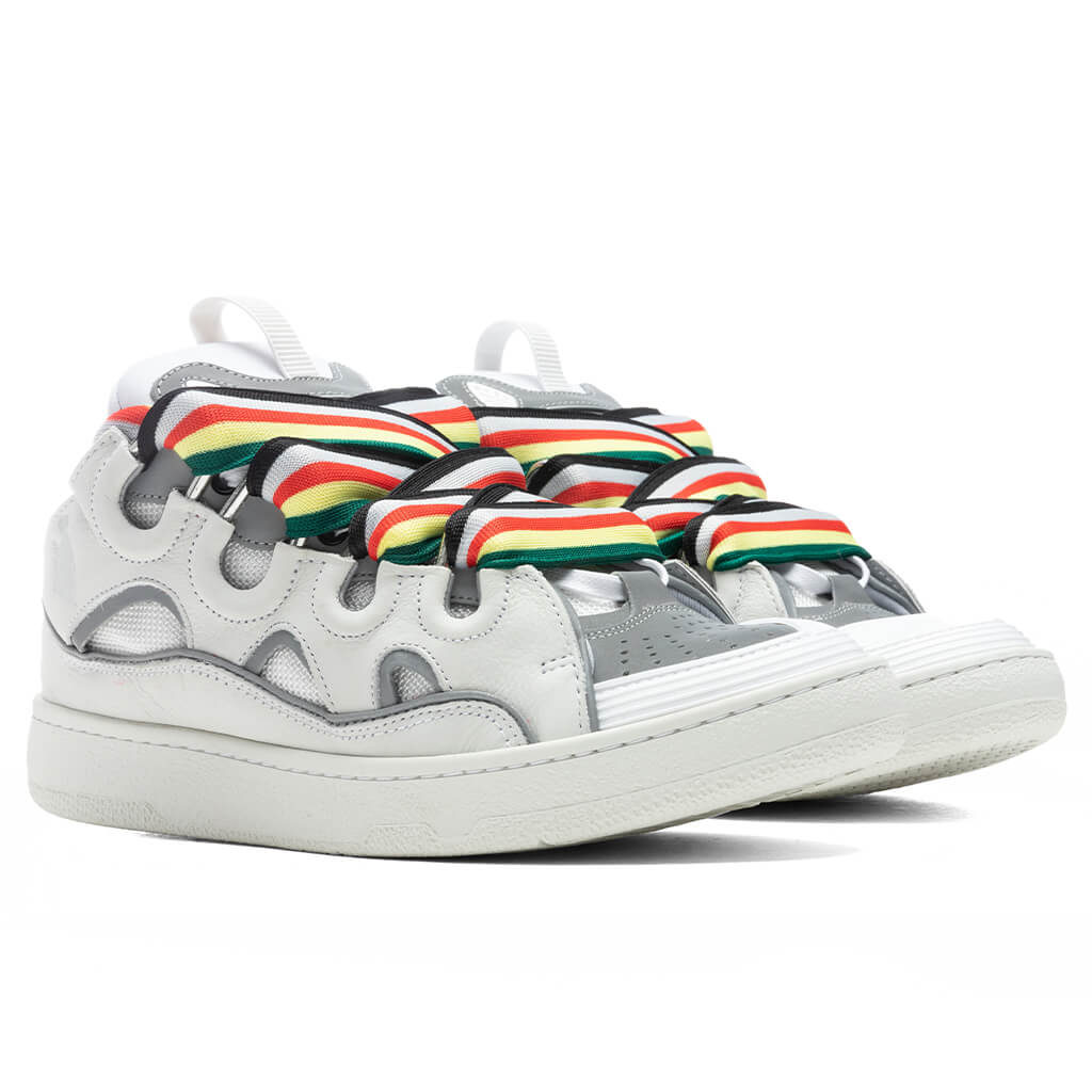 Curb Sneakers - Off White/Grey