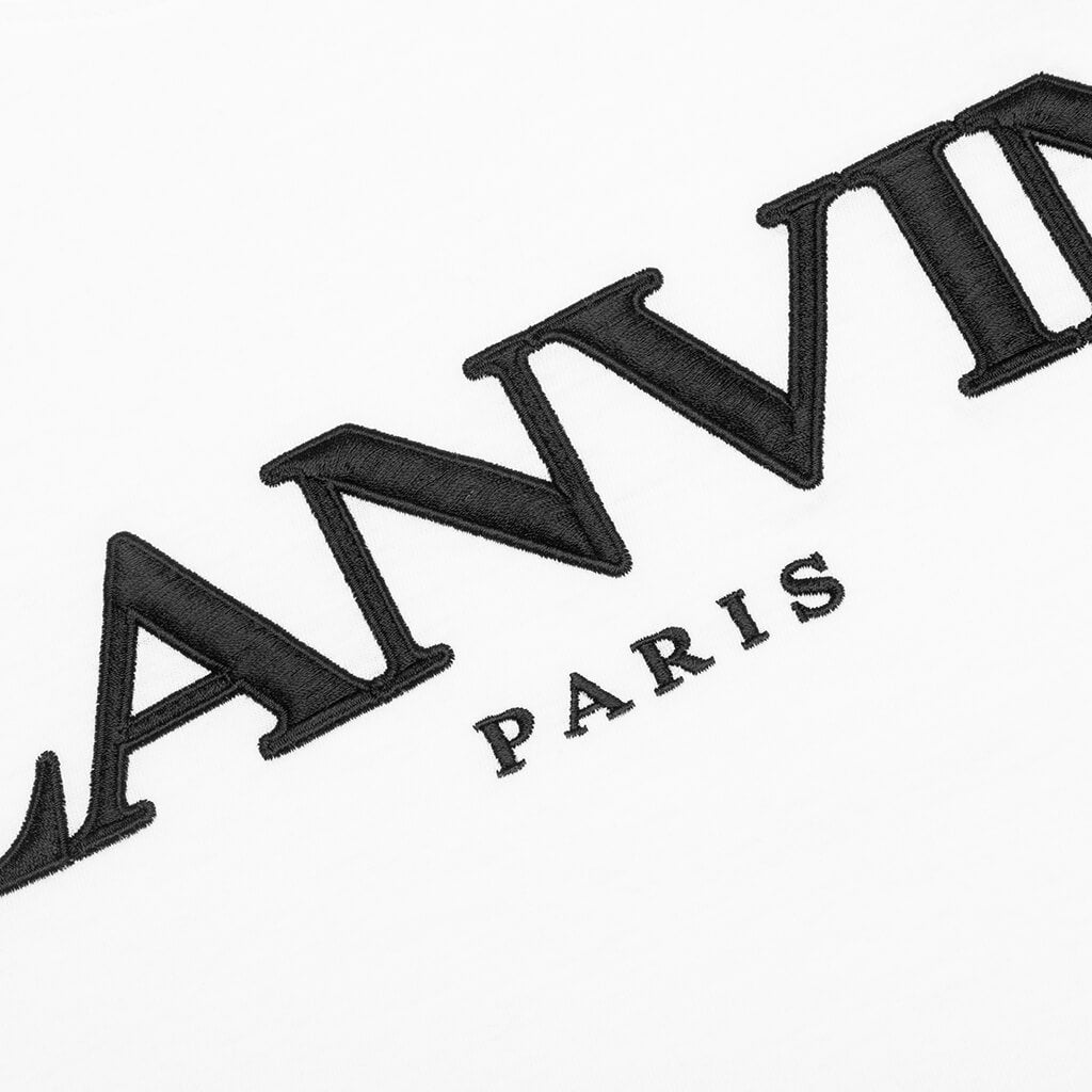 Embroidered Regular T-Shirt - White
