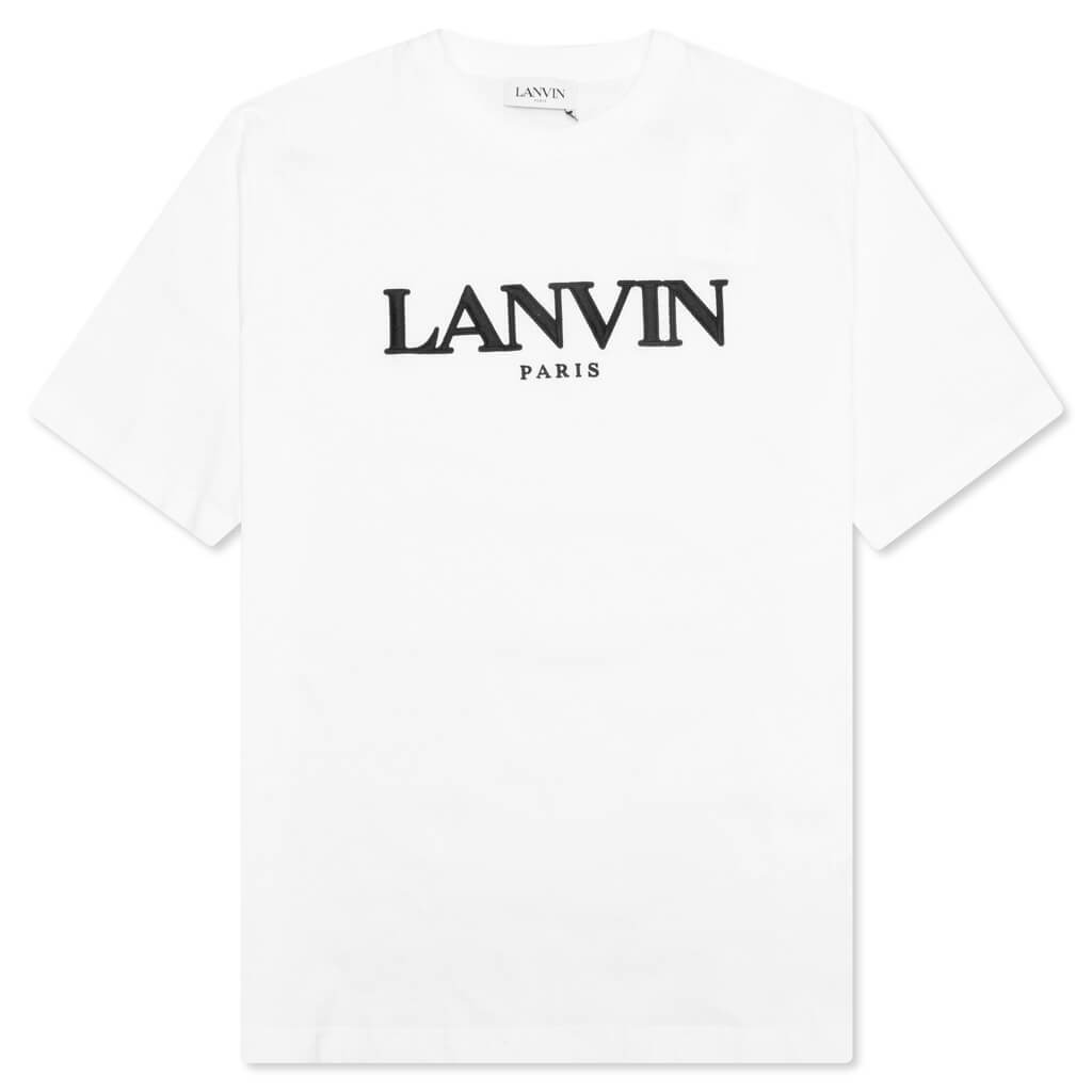 Embroidered Regular T-Shirt - White