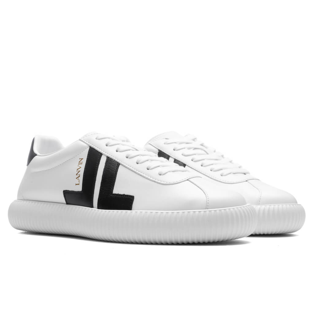 Glen Low Top Sneakers - White/Black