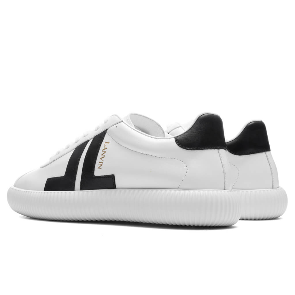 Glen Low Top Sneakers - White/Black