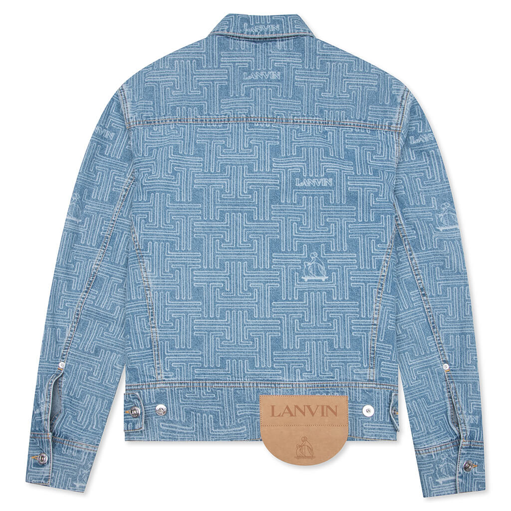 JL Maze Denim Jacket - Light Blue