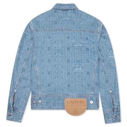 JL Maze Denim Jacket - Light Blue