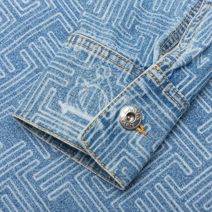 JL Maze Denim Jacket - Light Blue