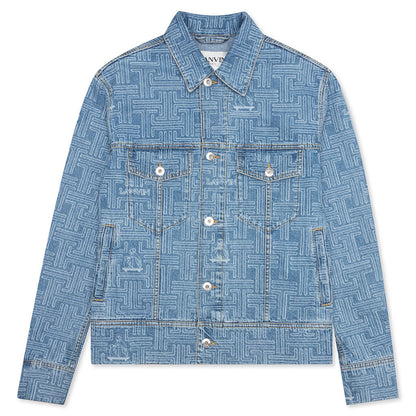JL Maze Denim Jacket - Light Blue