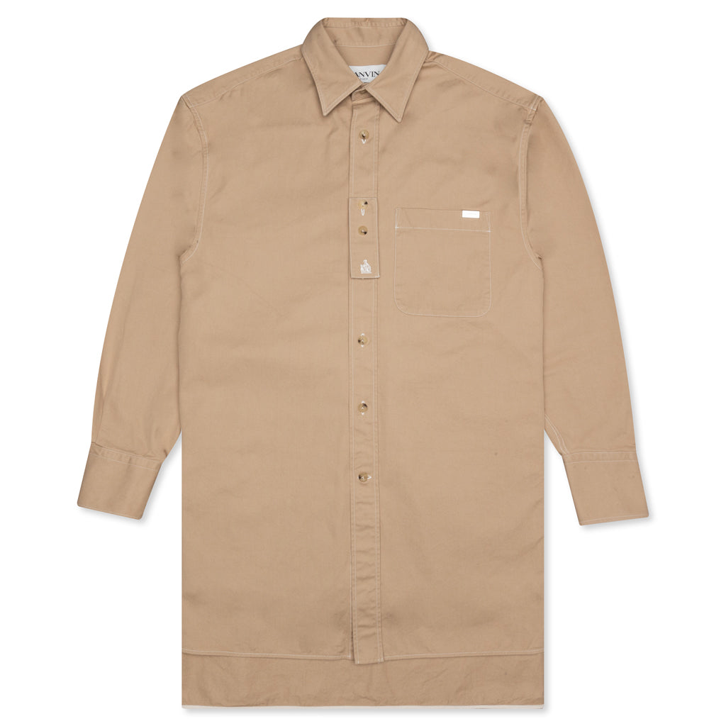 Oversized Shirt - Sand