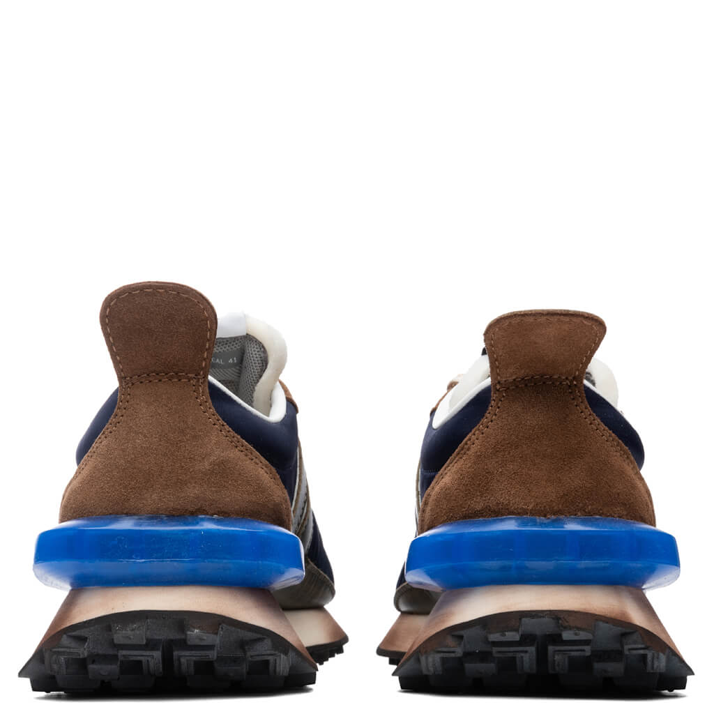 Running Sneakers - Navy Blue/Green