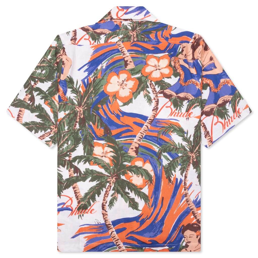 Le Fleur Linen Shirt - Multi