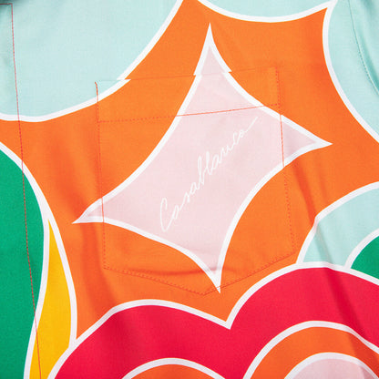 Le Pouvoir Des Fleures Silk Twill Shirt - Multi