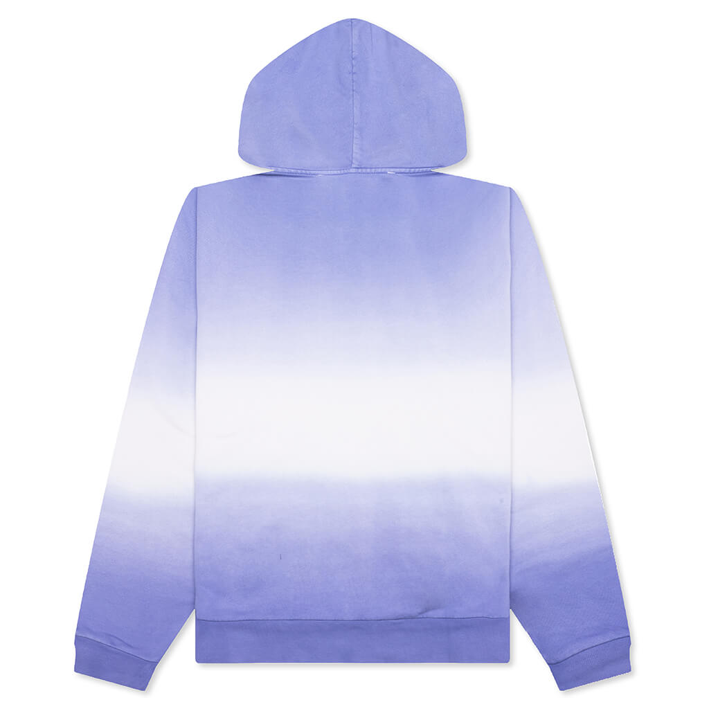Logo Embroidery Gradient Hoodie - Lavender
