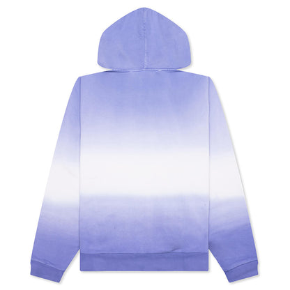 Logo Embroidery Gradient Hoodie - Lavender