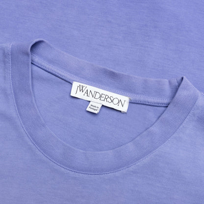 Logo Embroidery Gradient T-Shirt - Lavender