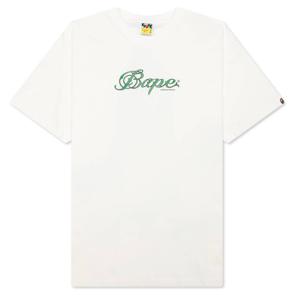Logo Relaxed Fit Tee - Ivory