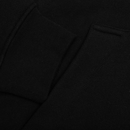 Logo Zip Up Hoodie - Black