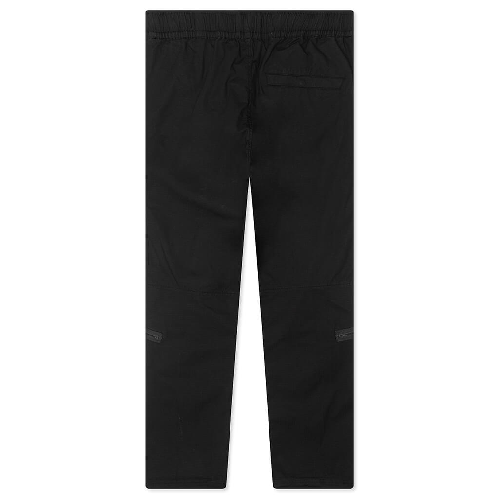Loose Fit Cargo Pants - Black