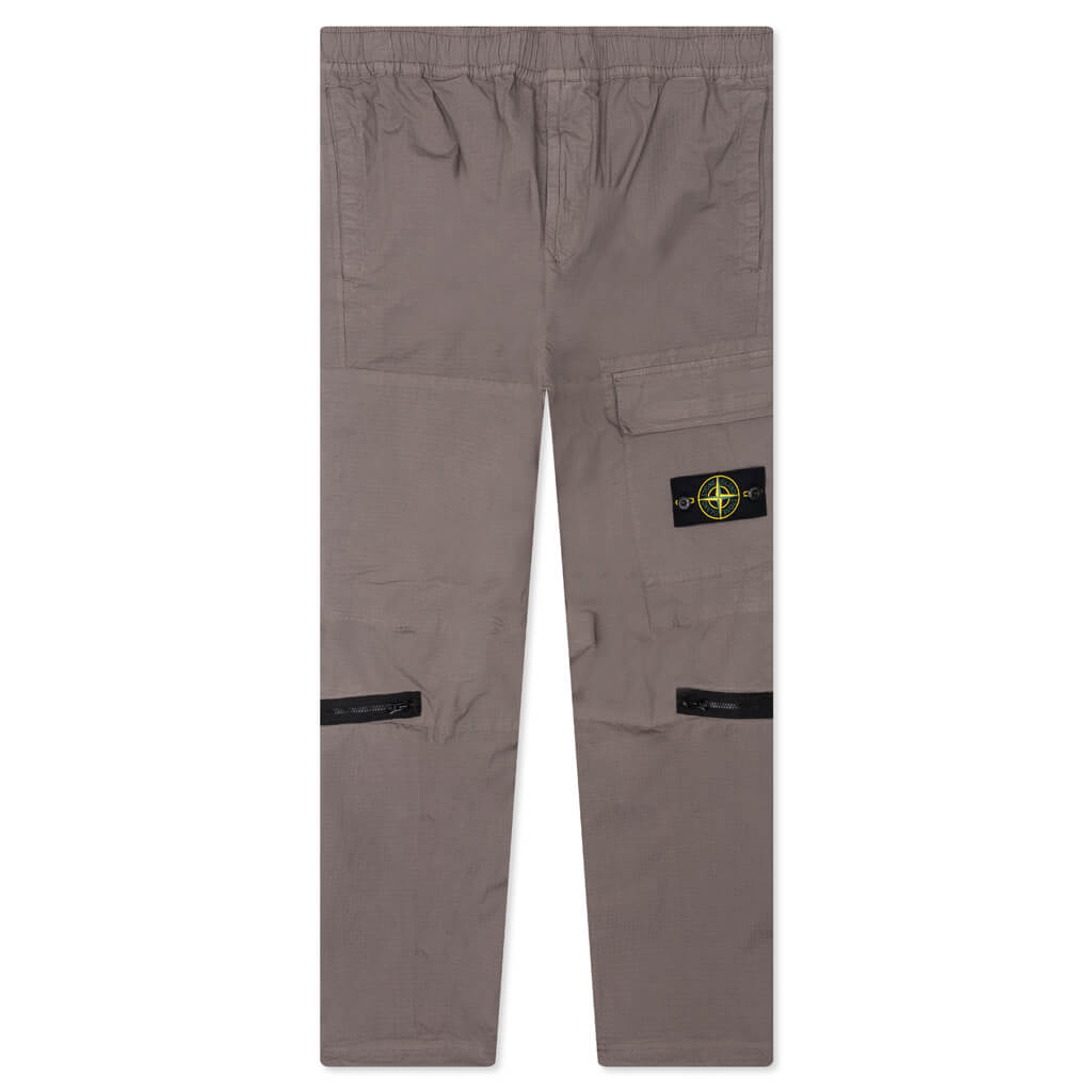 Loose Fit Cargo Pants - Dove Grey