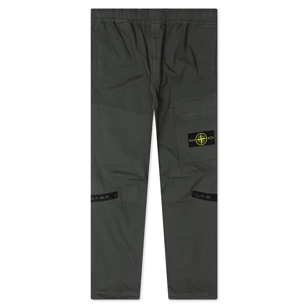 Loose Fit Cargo Pants - Musk