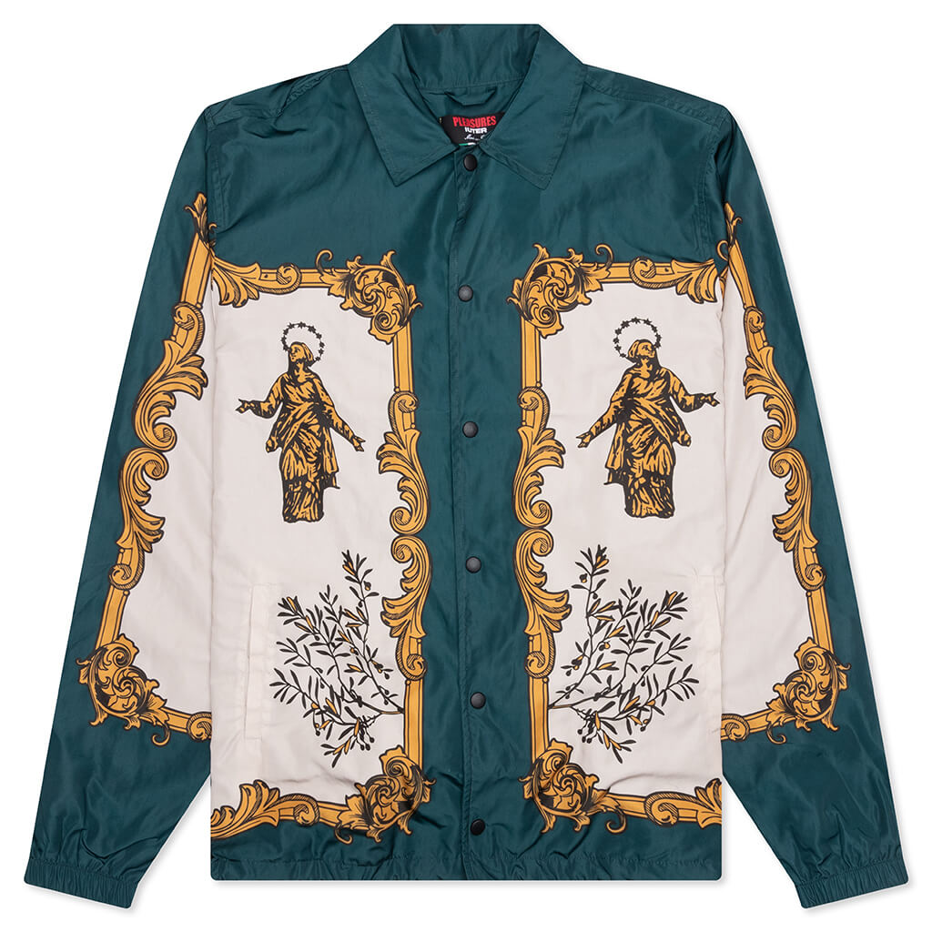 Lorenzo Coach Jacket - Dark Green