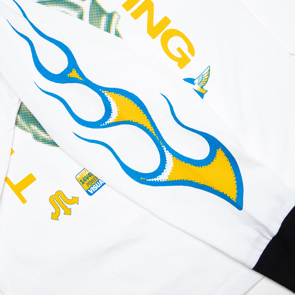 Loud Pipes L/S T-Shirt - White
