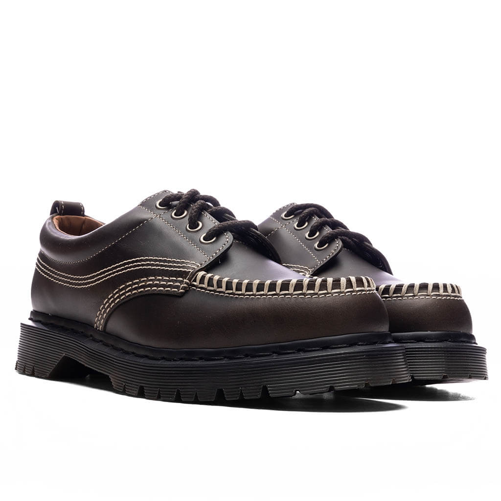 Lowell Leather Moc Toe - DMS Olive