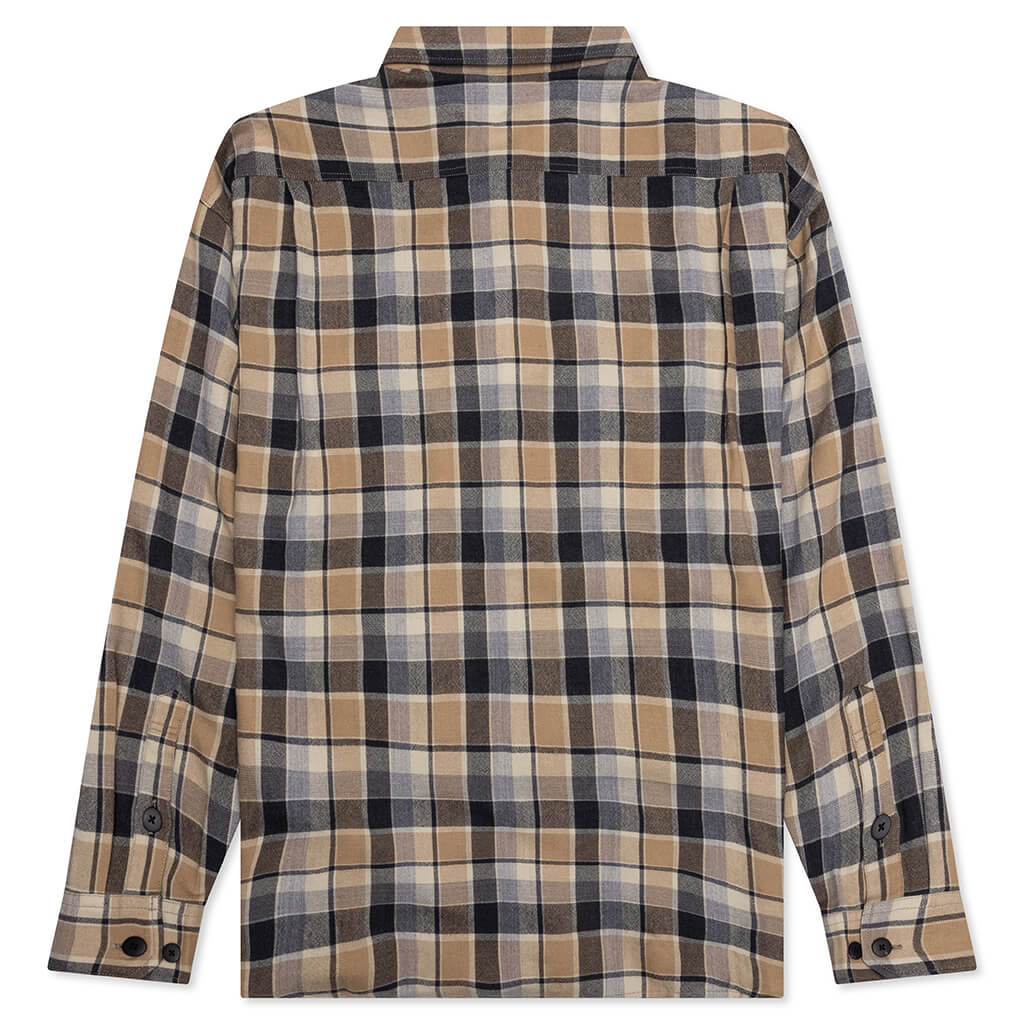Lumber Check L/S - Beige