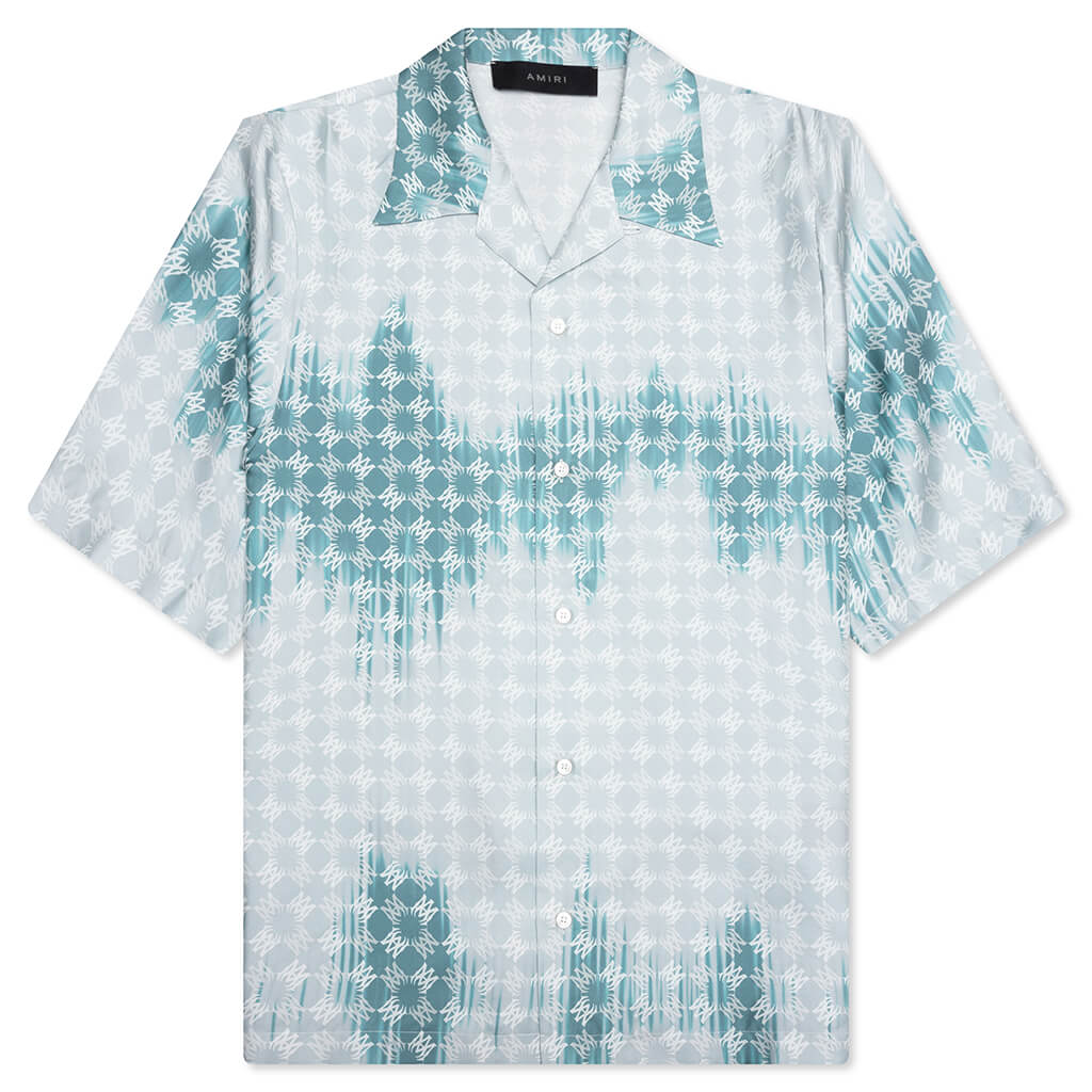 MA Quad Bleached Camp Shirt - Marine