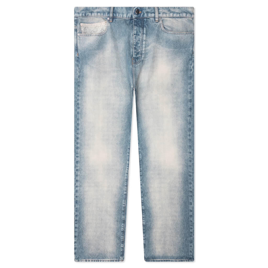 MA Quad Cuff Straight Jean - Antique Indigo