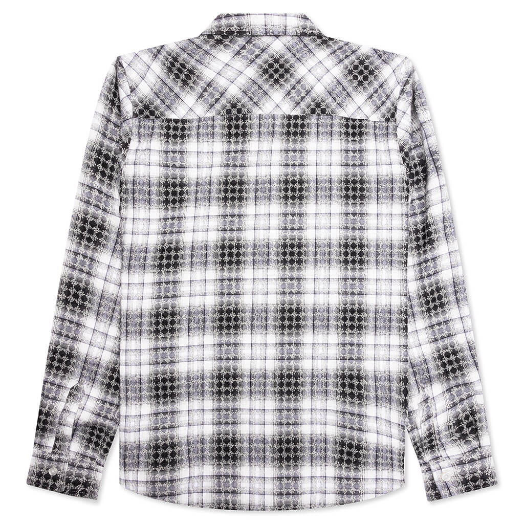 MA Quad Jacquard Flannel - Black