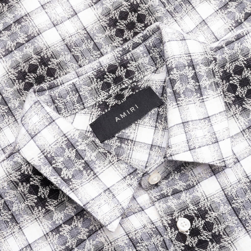 MA Quad Jacquard Flannel - Black