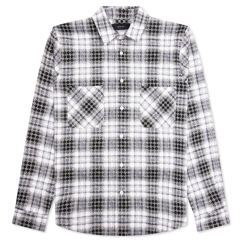 MA Quad Jacquard Flannel - Black