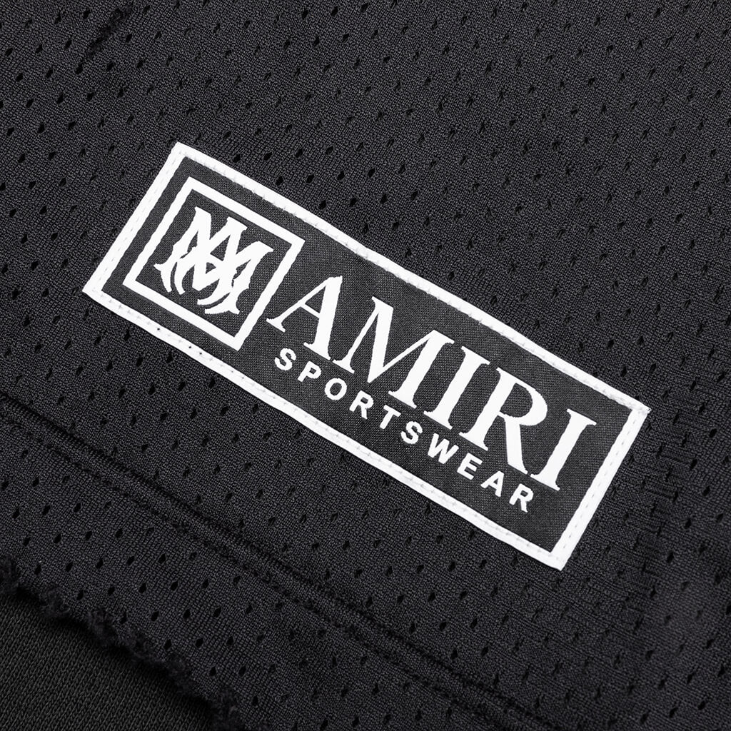 MA Star Mesh Hoodie - Black