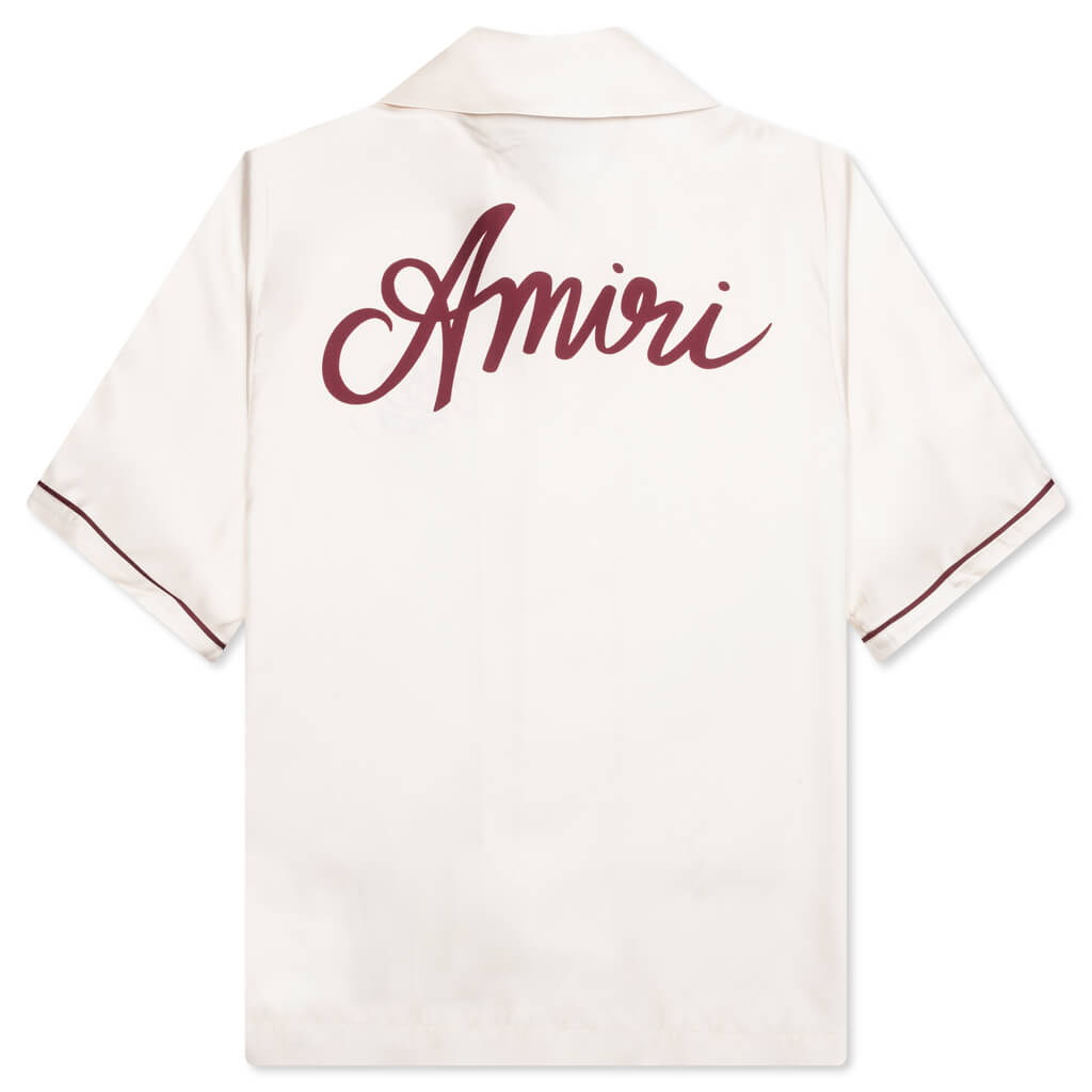 MA Swirl Bowling Shirt - Alabaster
