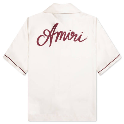 MA Swirl Bowling Shirt - Alabaster