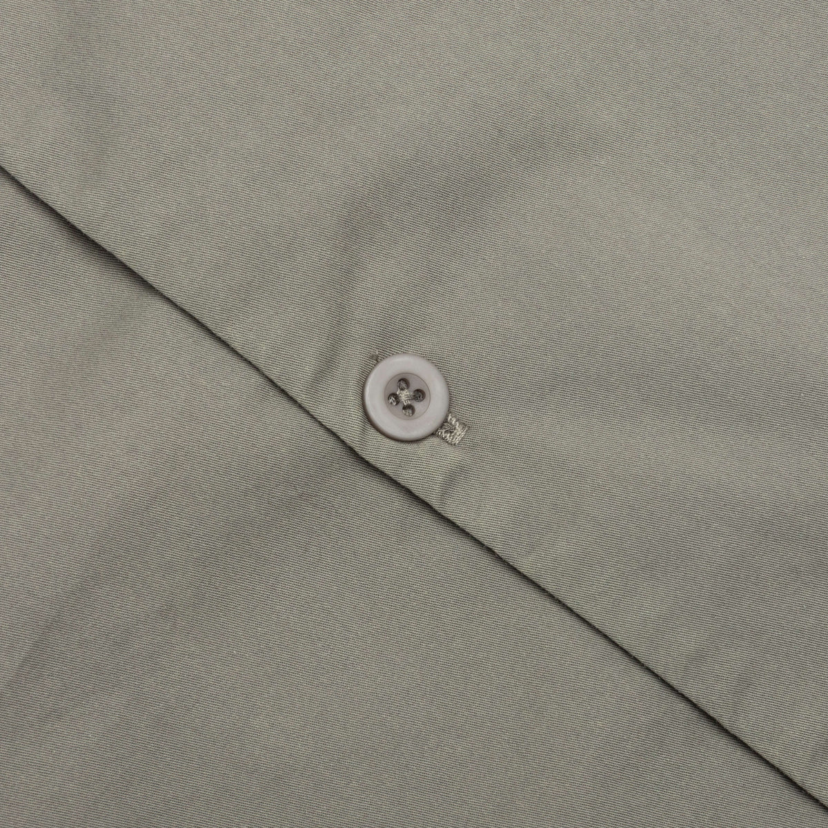 Script Camp Collar Shirt - Washed Khaki