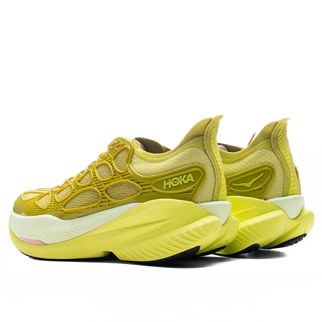 Mach X Caged - Pea Green/Hoka Citrus