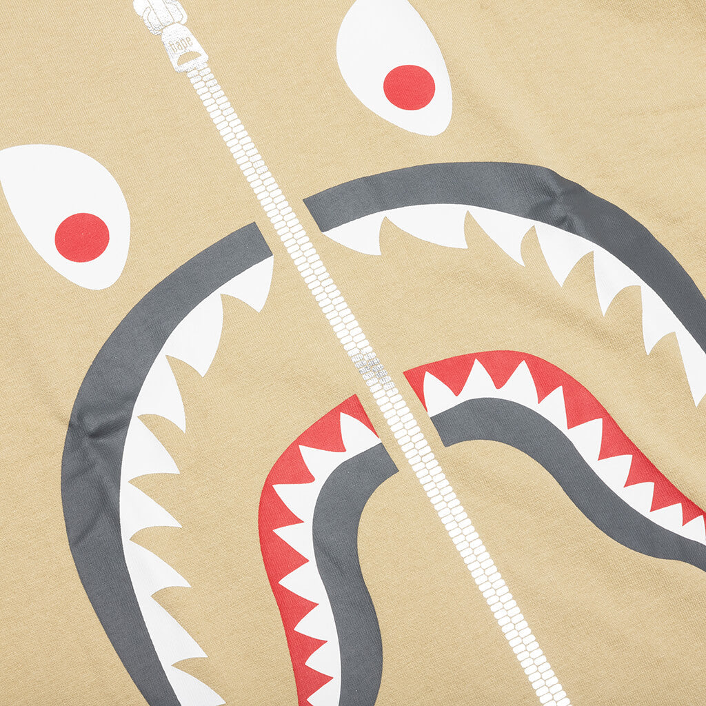 Mad Shark Tee - Beige