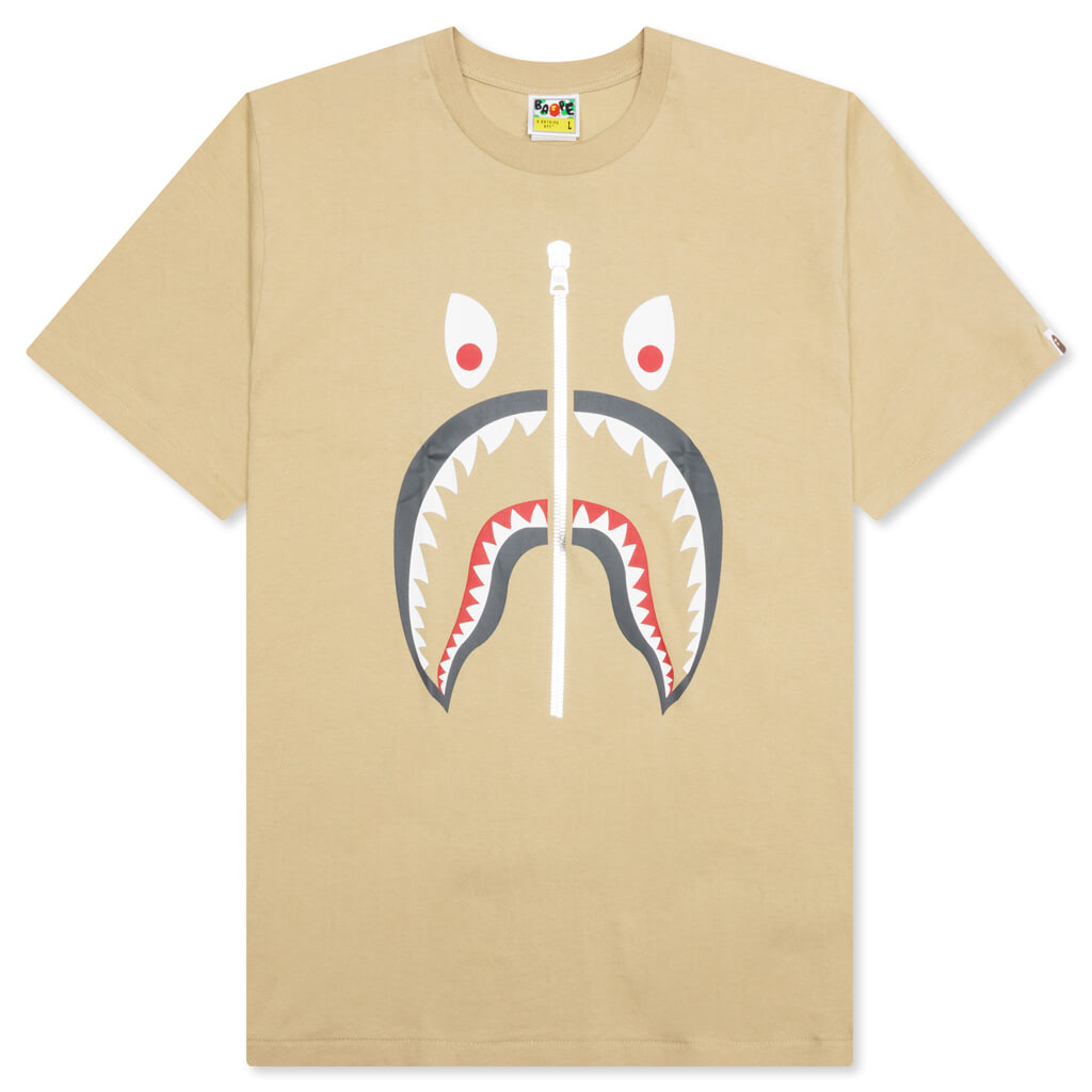 Mad Shark Tee - Beige